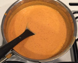 Foto del paso 3 de la receta: Milanesas de pollo bañadas en salsa de champiñones y chipotle