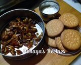 खजुर -बिस्किट मोदक (khajur biscuit modak recipe in marathi) रेसिपी स्टेप 1 फोटो 