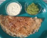 A picture of step 7 of Onion Rava Masala Dosa.