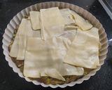 Foto del paso 4 de la receta: Tortilla de zuchinis rellena de jamón y queso al horno