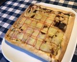 Une image de l'étape 13 de Tarte quadrillée à la rhubarbe et vanille,pâte brisée au sucre de canne.