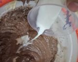 Foto langkah ke 2 dari resep Butter Chocolate Cheese Cake.