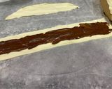 Foto del paso 1 de la receta: Rosca de plátano y Nutella en airfryer