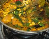 A picture of step 7 of Dal-Palak/Chana Dal-Palak Sabji: Gujarati Style.