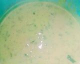 A picture of step 1 of Aloo ke pakore.