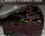 Simple brownie cake recipe step 10 photo