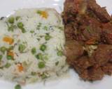 Vegetable rice with dry beef recipe step 4 photo