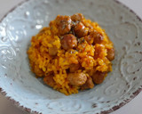Foto del paso 6 de la receta: Arroz seco de salchichas