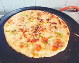 A picture of step 3 of Healthy nutritious tasty moong dal Chilla for kids.