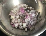 A picture of step 2 of Roasted chana shimla mirchi.