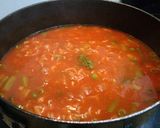 A picture of step 5 of Dj's Veggies Tomato Soupy Noodles.