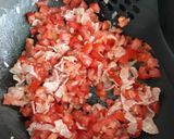 A picture of step 2 of Chicken with Bacon.