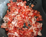 A picture of step 2 of Chicken with Bacon.