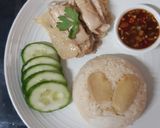 รูปขั้นตอนการทำที่ 4 ของ "ข้าวมันไก่ในหม้อหุงข้าว" Chicken Rice 🐔🍚😋