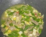 Foto langkah ke 7 dari resep Oseng buncis + orak arik ala bapak mess.