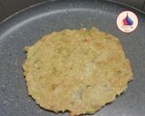 A picture of step 3 of Pearl Millet Vegetable Pancakes.