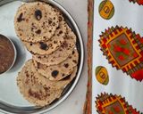 A picture of step 3 of Aachari Bhakhri.