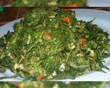 Foto langkah ke 5 dari resep Tumis daun singkong ijo 🌿🌿.