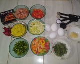 A picture of step 1 of Chinese kiish.