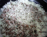 Foto del paso 9 de la receta: Arroz capeado con carne y queso