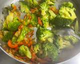 Foto del paso 3 de la receta: Pastel de brócoli 🥦 keto esto quedó DIVINO😍😋😋😋