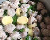 แกงจืดตำลึงเต้าหู้หมูเด้ง วิธีทำสูตร 3 รูป