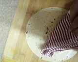 A picture of step 7 of Papad Rolls.