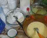 Foto del paso 1 de la receta: Crema con merengue y caramelo "Postre"