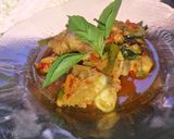 Foto langkah ke 8 dari resep Ayam garo rica / ayam rica rica kemangi ricecooker ala anak kost.