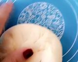 A picture of step 10 of Qeema Naan.