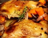 Foto del paso 2 de la receta: Pollo asado aromatizado 😋