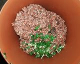 Foto del paso 2 de la receta Hamburguesas fit! (Carne con acelga)