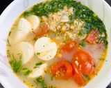 Hình bước làm 3 của món Canh Nghêu nấu mẻ