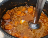 Foto del paso 5 de la receta: Ñoquis con pollo en salsa de cebolla y zanahoria