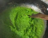 A picture of step 2 of Green pea halwa.