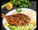 A picture of step 3 of Whole Pomfret Fish Fry.