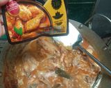 Foto langkah ke 4 dari resep Gulai Sayap Ayam Daun Kunyit.