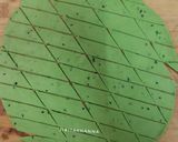 A picture of step 6 of Rang Birangi Nimki (No artificial color).