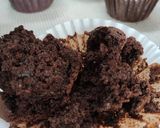 A picture of step 4 of Oat and Chocolate Muffins.