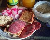 414. Vöröshagymás csicseriborsókrém ! recept fázis 6 fotója