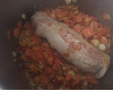 Foto del paso 2 de la receta: Solomillo de cerdo en salsa de cebolla caramelizada
