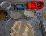A picture of step 1 of 5 minutes Mini Tea Cake #15orlessminutecookingrecipecontest.