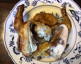 A picture of step 1 of California Farm Air Fryer Garlic Lemon Cornish Rock Hen Dinner.