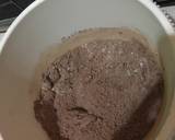 Eggless chocolate cake (no mixer) langkah memasak 1 foto