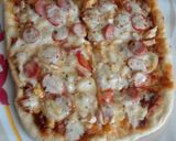 Foto langkah ke 6 dari resep Pizza praktis pake teflon/happycall.