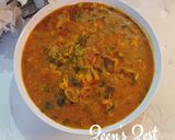 A picture of step 10 of Dhansak Mutton - A Parsi Dish with Lentils and Meat.