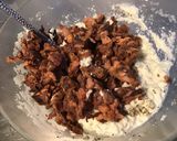 Une image de l'étape 7 de Poivrons corne rouges farcis brousse corse et chorizo noir.