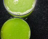 A picture of step 1 of Green juice.