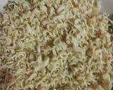 A picture of step 2 of Maggi manchurian.