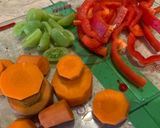 Hình bước làm 1 của món Bò Áp Chảo Sốt BBQ Hàn Quốc